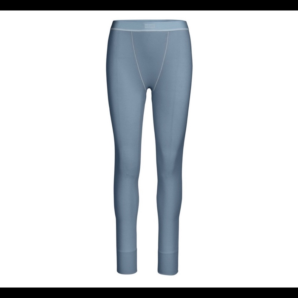 SKIMS Cotton Rib Leggings Kyanite